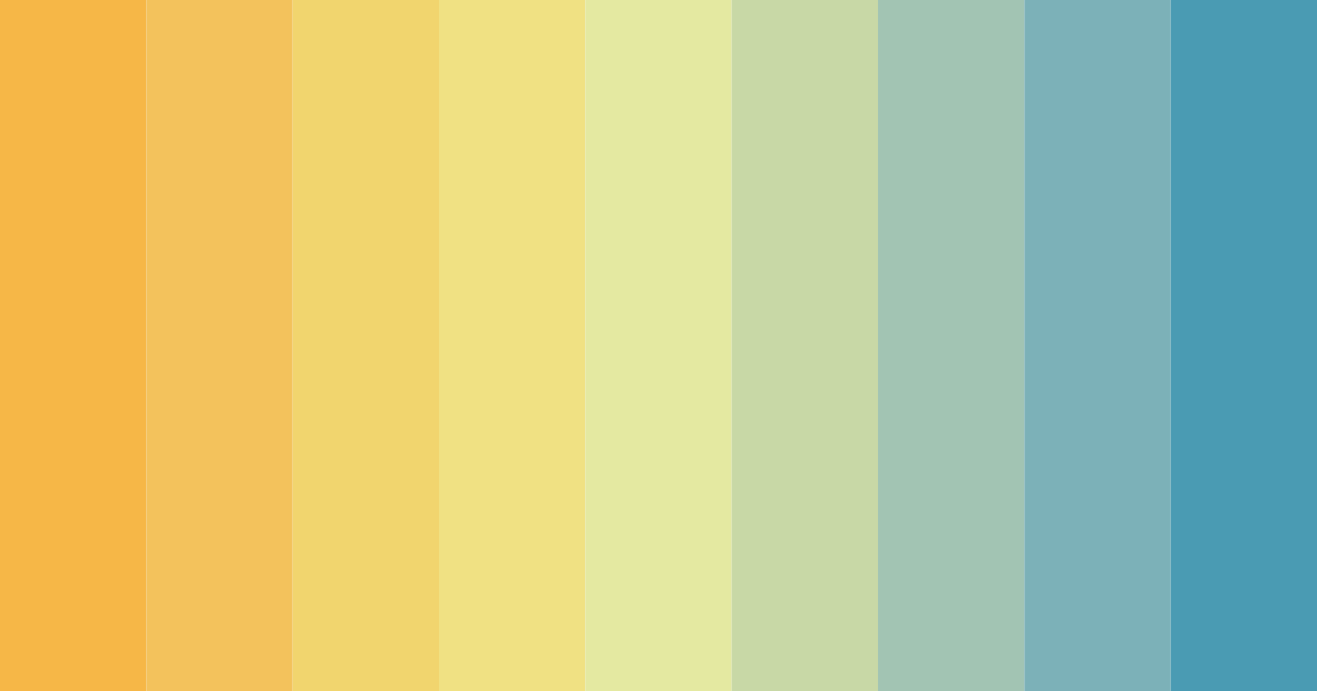 Download golden oasis color palette PNG image (landscape)