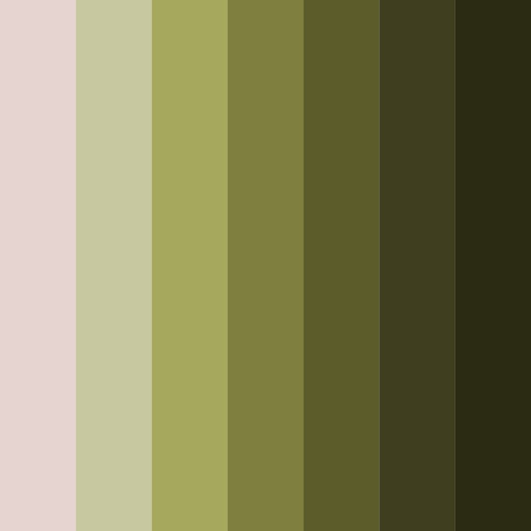 Download whispers of autumn color palette PNG image (square)