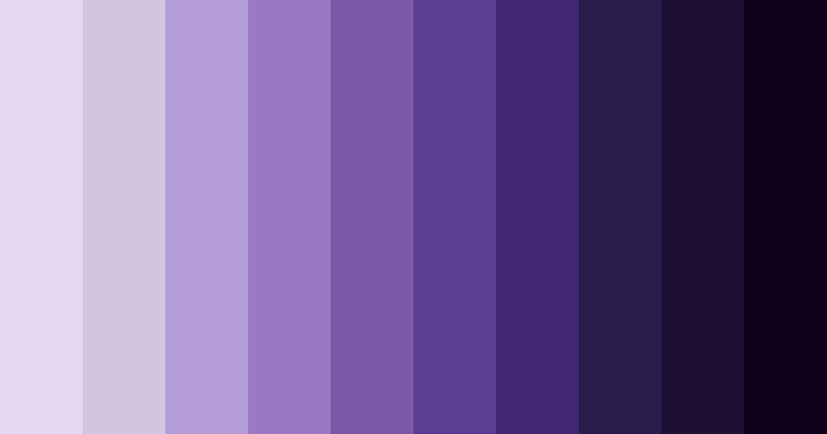 Download mystic amethyst dreams color palette PNG image (landscape)