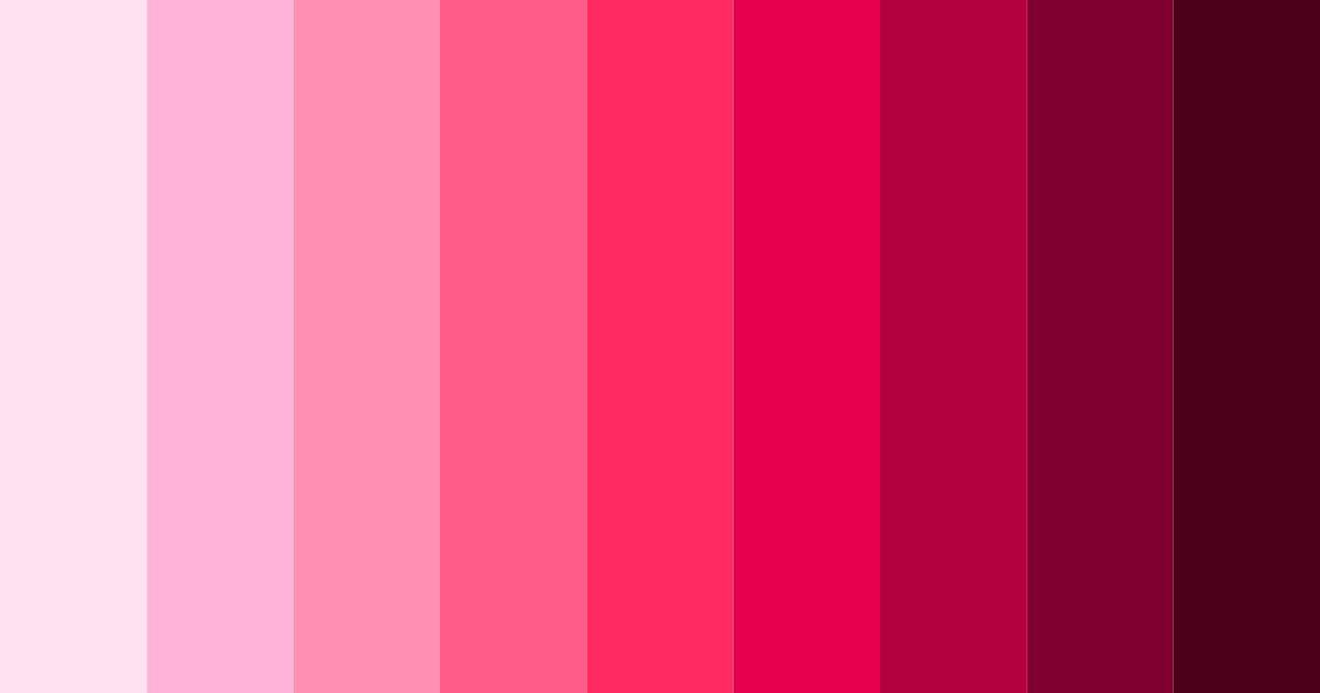 Download blushing twilight color palette PNG image (landscape)