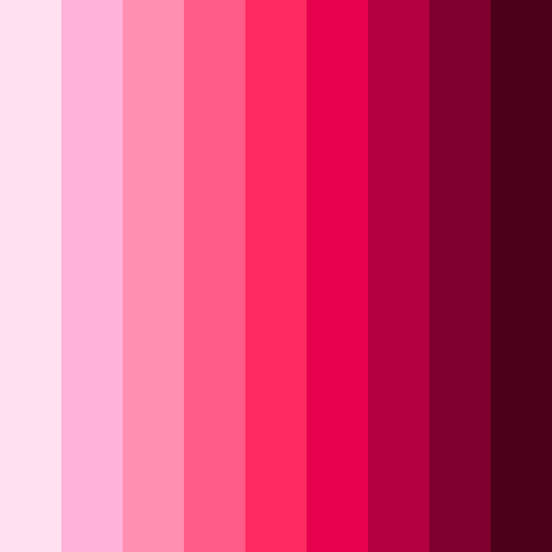 Download blushing twilight color palette PNG image (square)