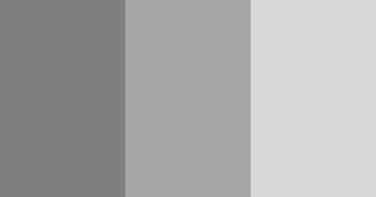 Download shades of black color palette PNG image (landscape)