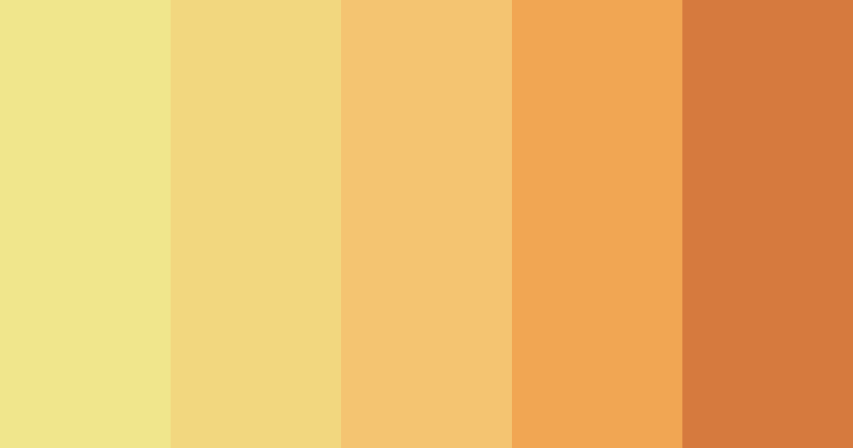 Download sunset harvest color palette PNG image (landscape)