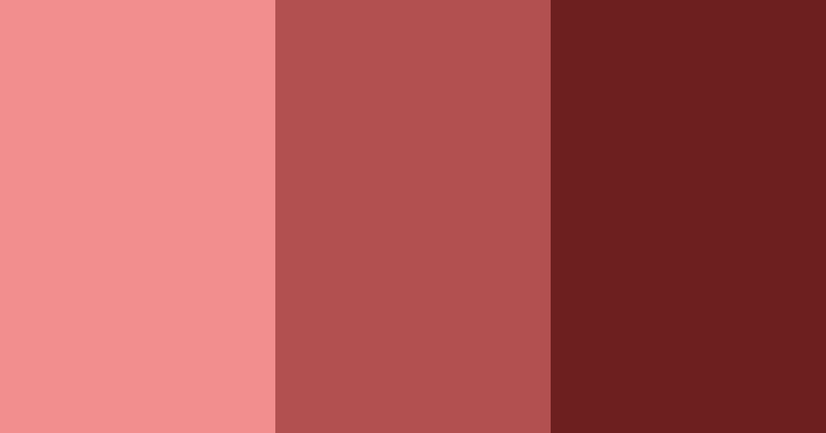 Download deep red color palette PNG image (landscape)