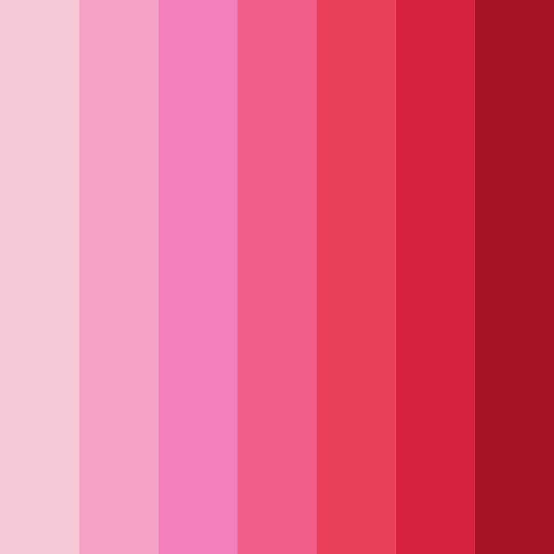 Download blossom spectrum color palette PNG image (square)