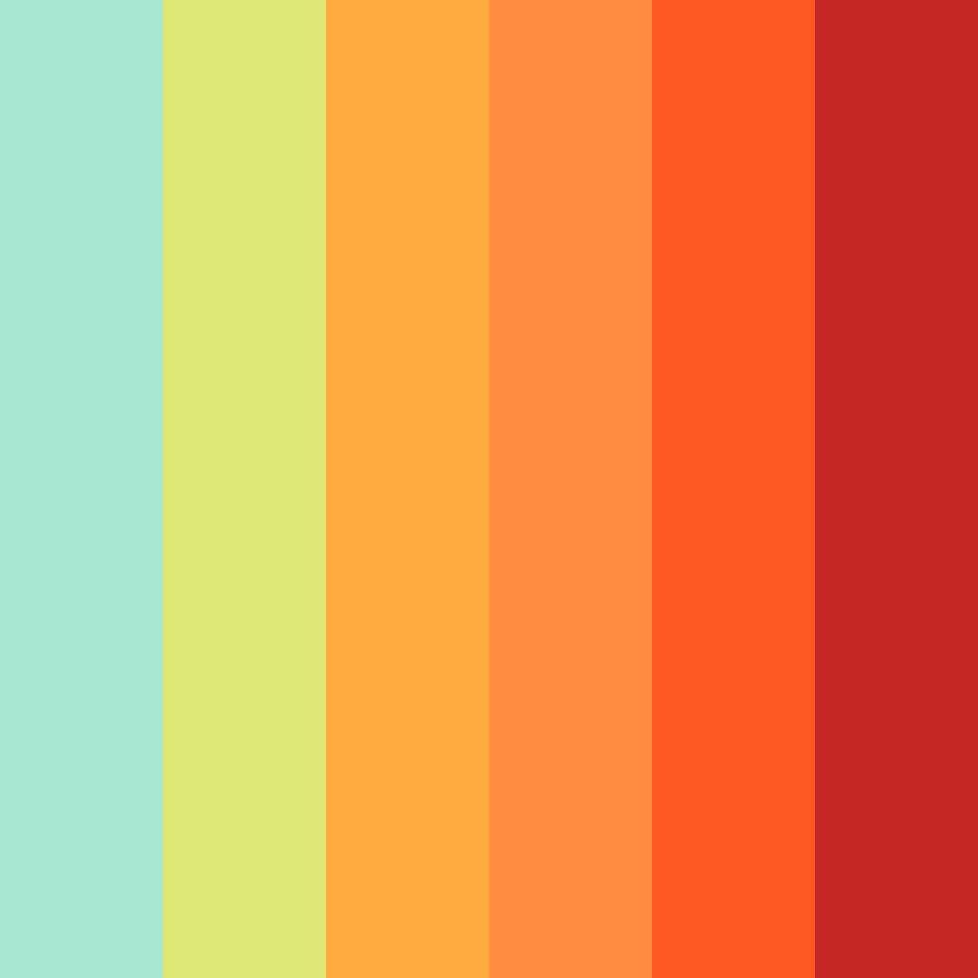 Download nature's embrace color palette PNG image (square)