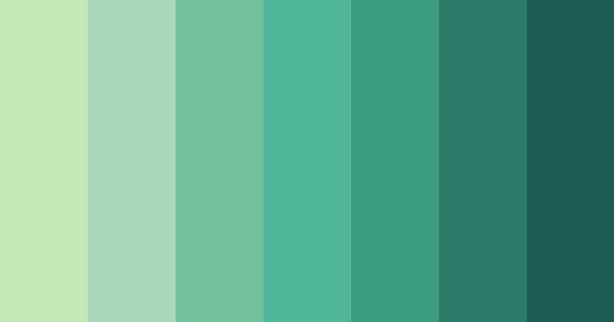 Download verdant oasis color palette PNG image (landscape)