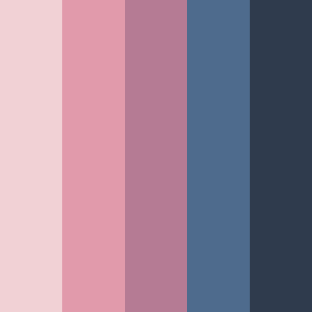 Download vintage romance color palette PNG image (square)