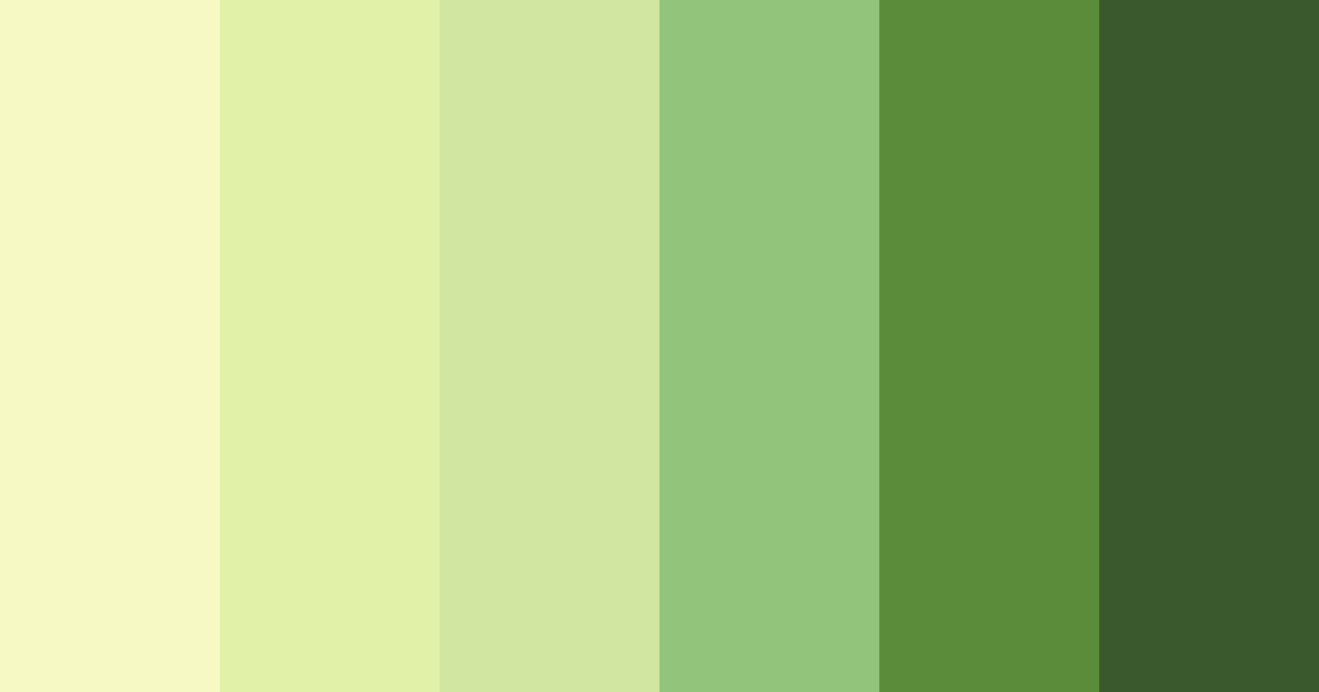 Download lush meadow serenity color palette PNG image (landscape)