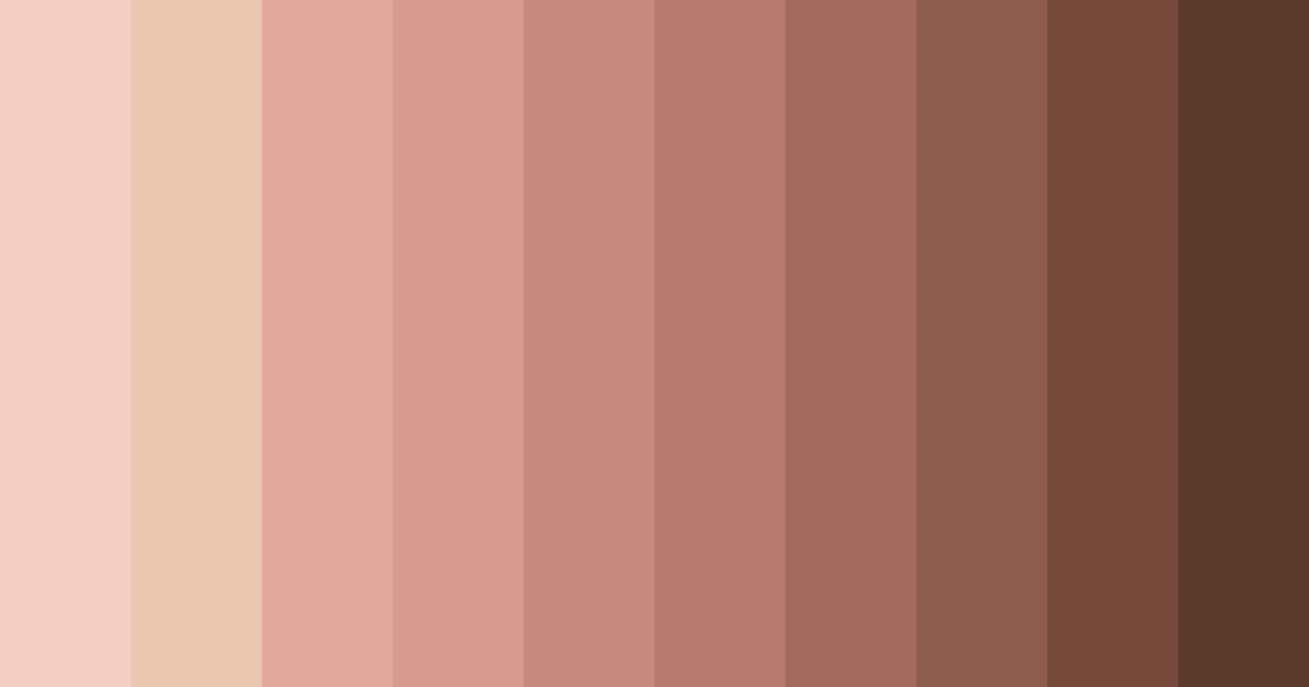 Download blushing earthtones color palette PNG image (landscape)