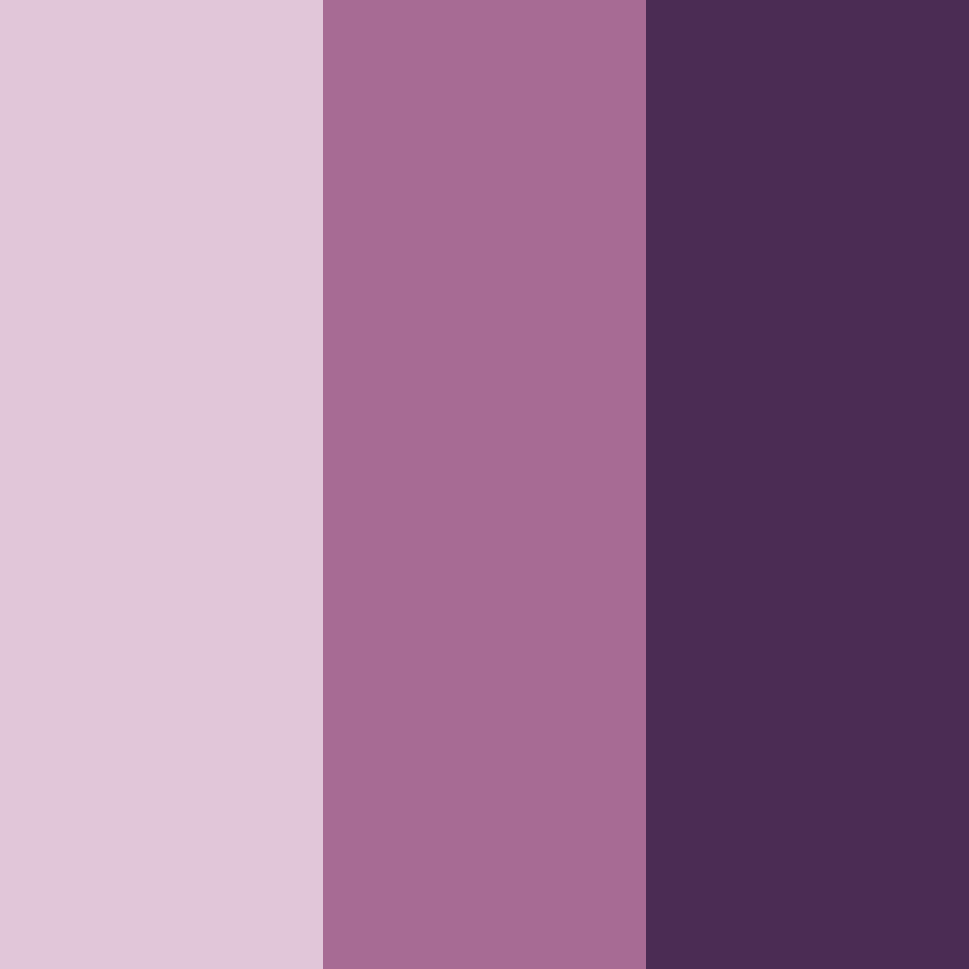 Download deep plum elegance color palette PNG image (square)