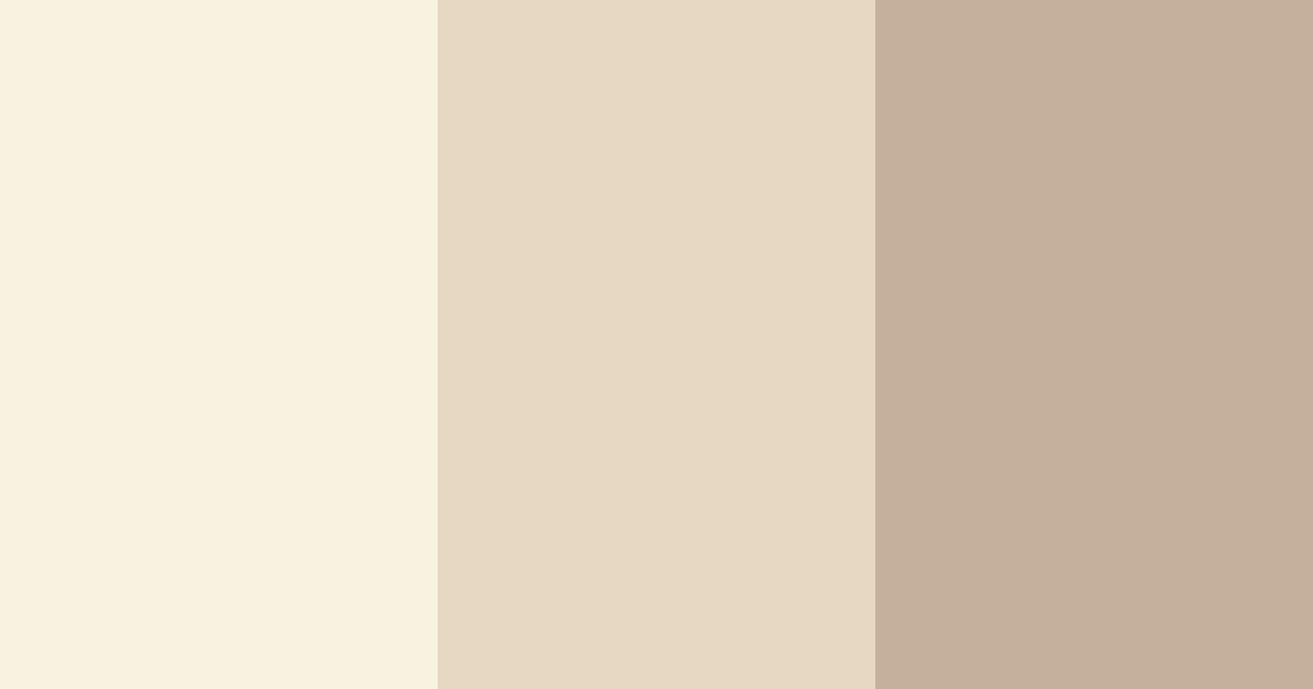 Download light ivory color palette PNG image (landscape)