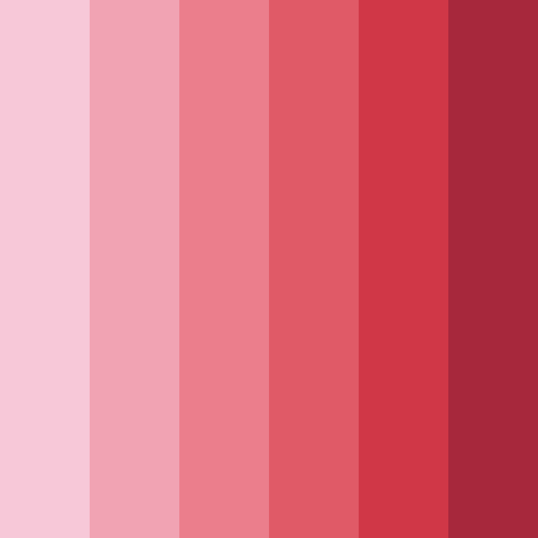 Download soft pink color palette PNG image (square)
