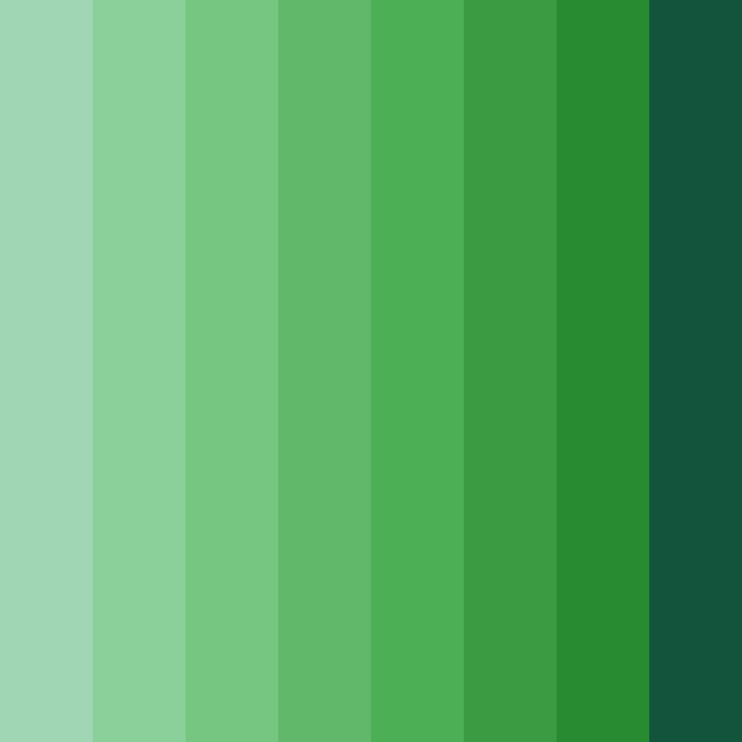 Download emerald oasis color palette PNG image (square)