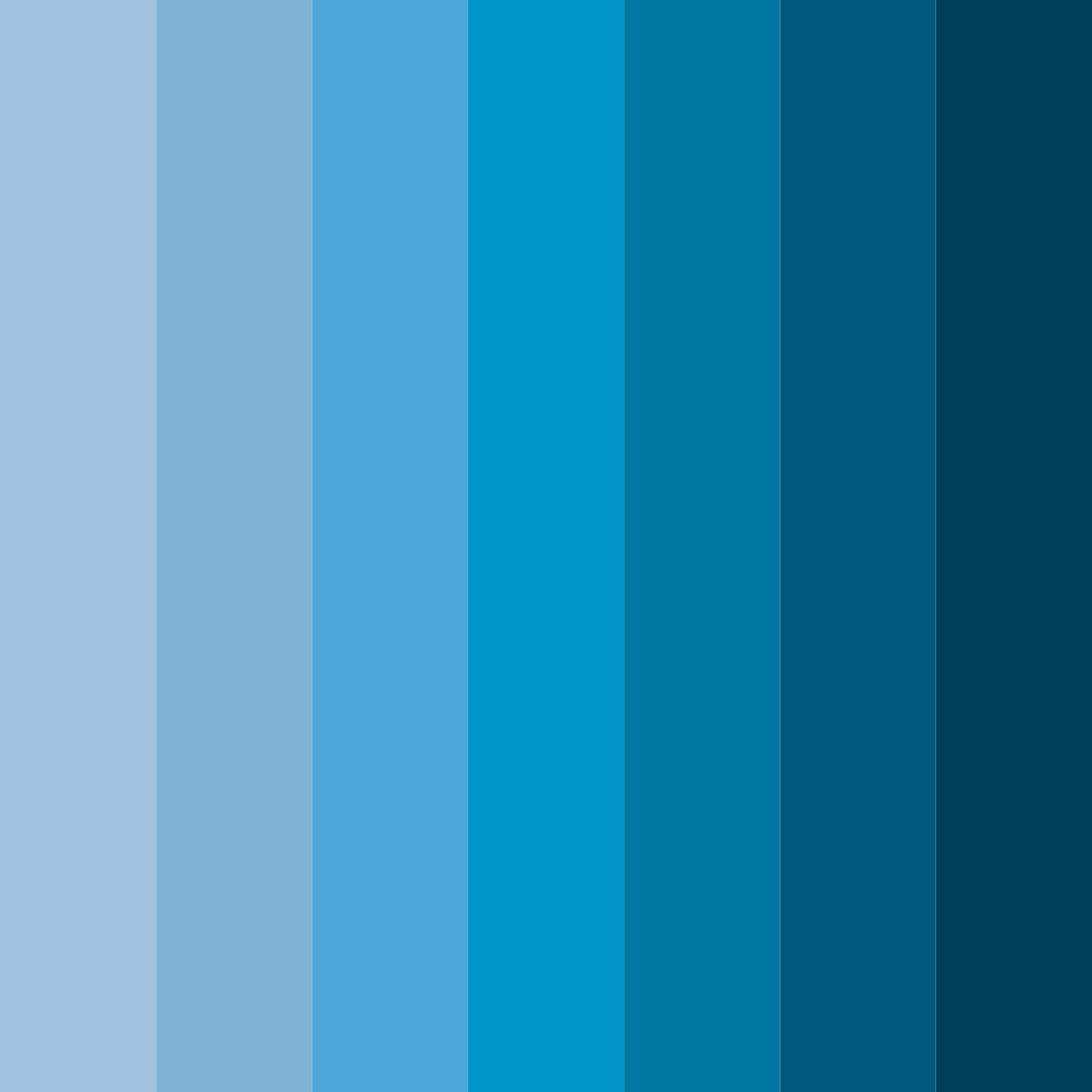 Download aqua horizon color palette PNG image (square)