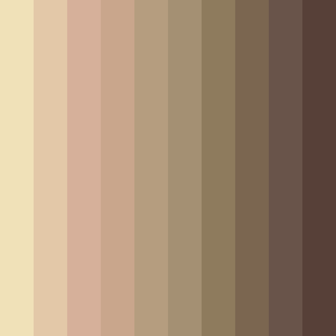 Download whispering dunes color palette PNG image (square)