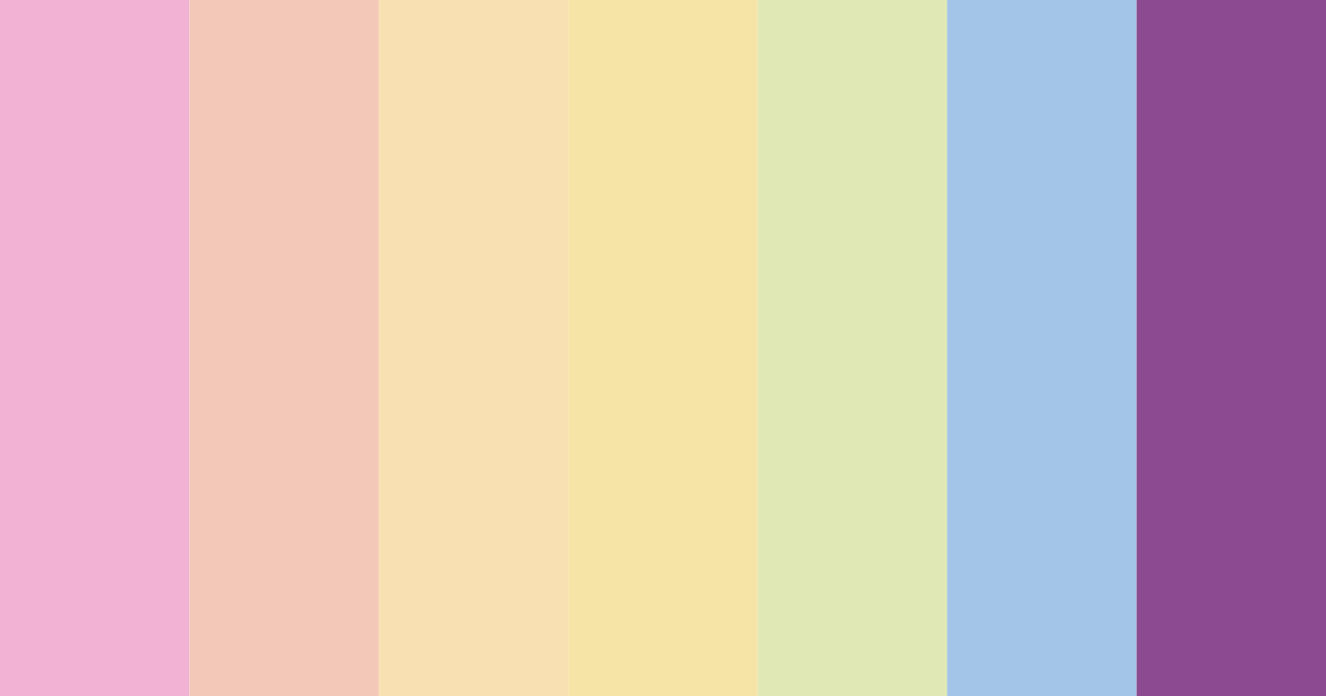 Download soft pink color palette PNG image (landscape)