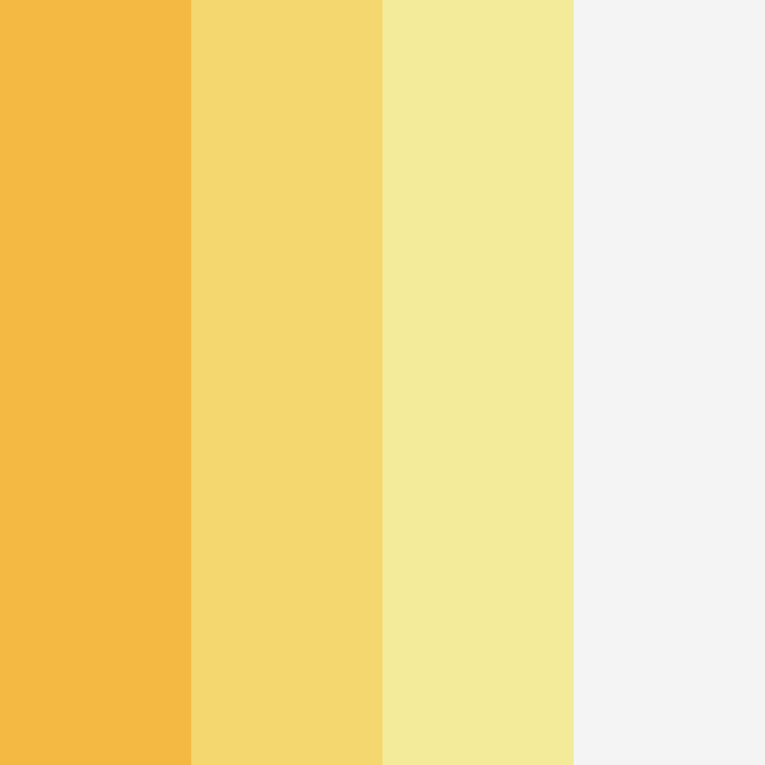 Download sunny yellow color palette PNG image (square)