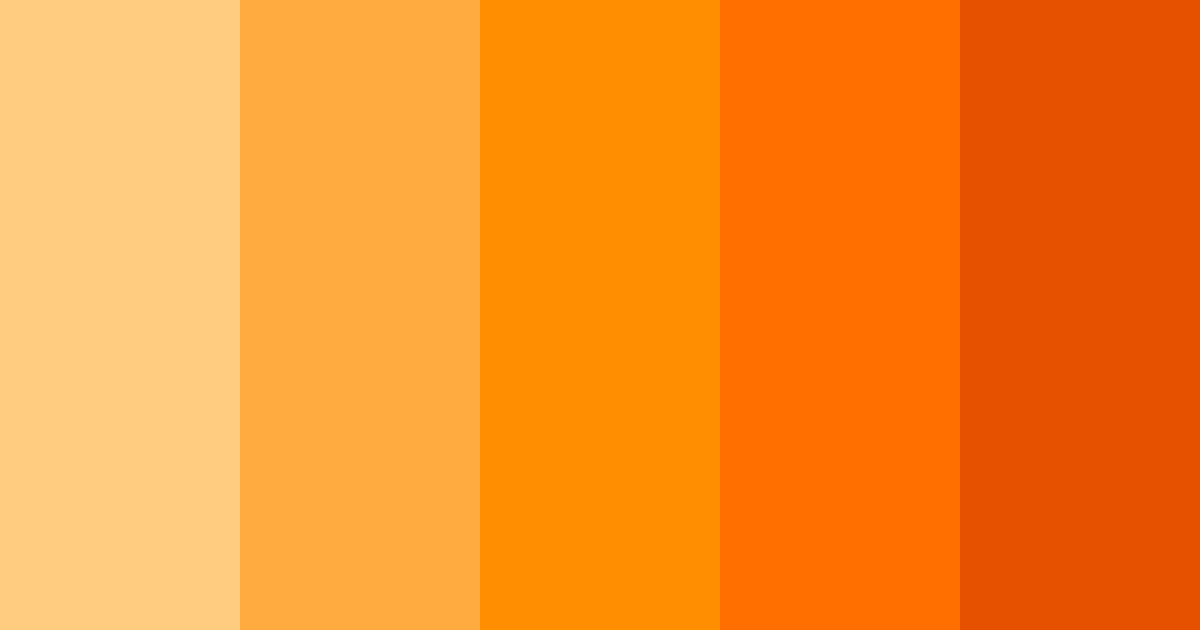 Download tropical sunrise color palette PNG image (landscape)