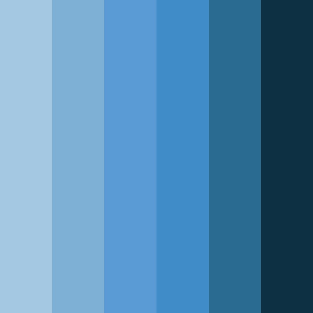 Download deep ocean serenade color palette PNG image (square)