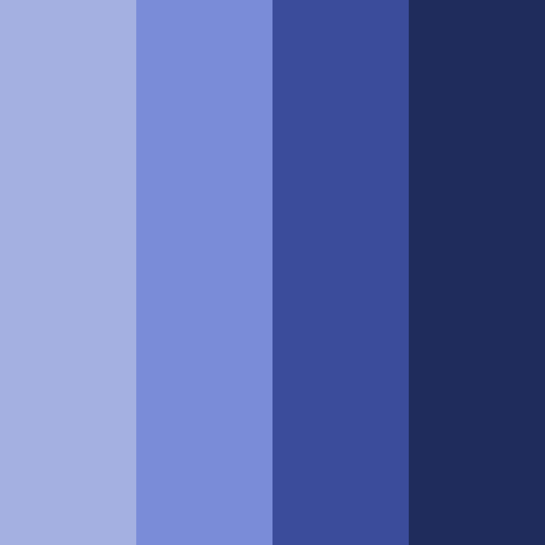 Download midnight serenity color palette PNG image (square)