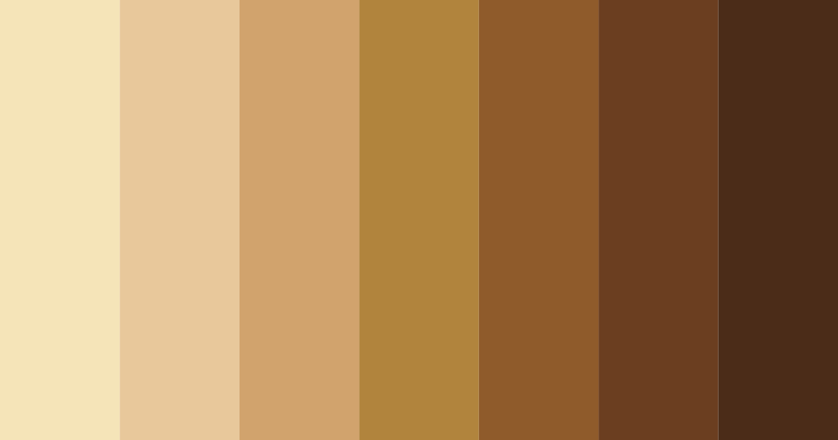 Download rubberwood reverie color palette PNG image (landscape)