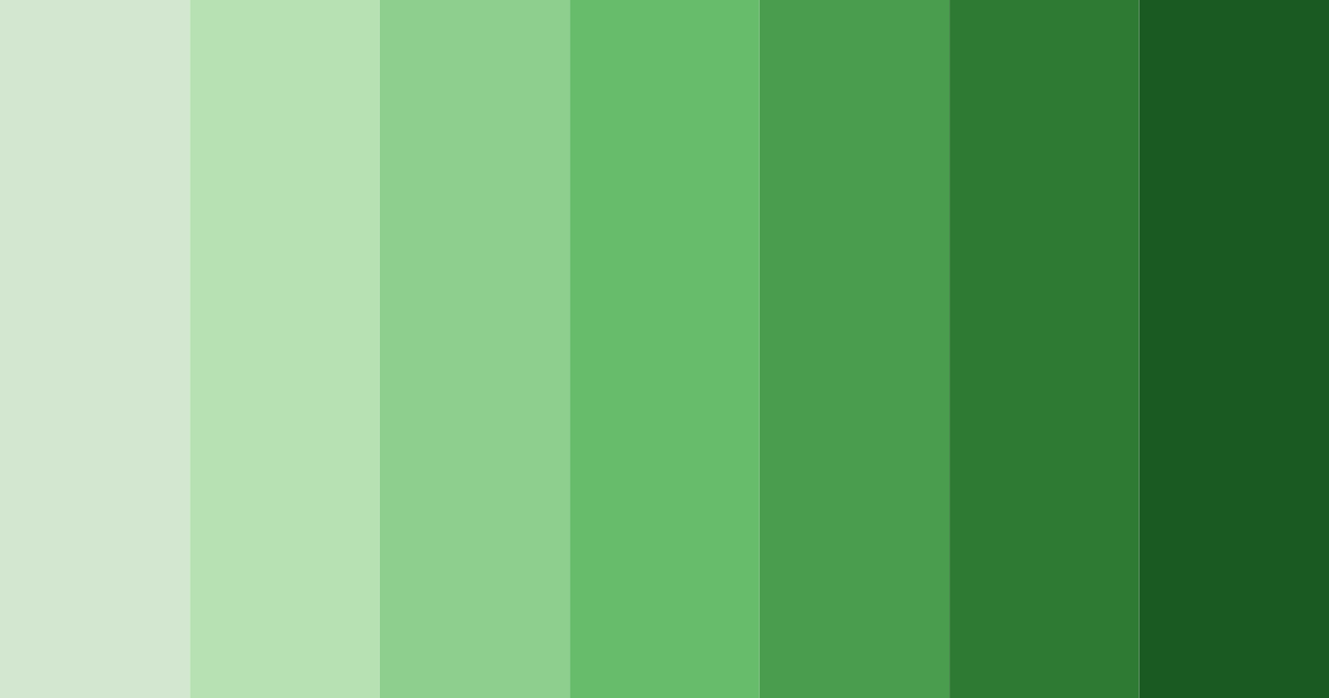 Download verdant whispers color palette PNG image (landscape)