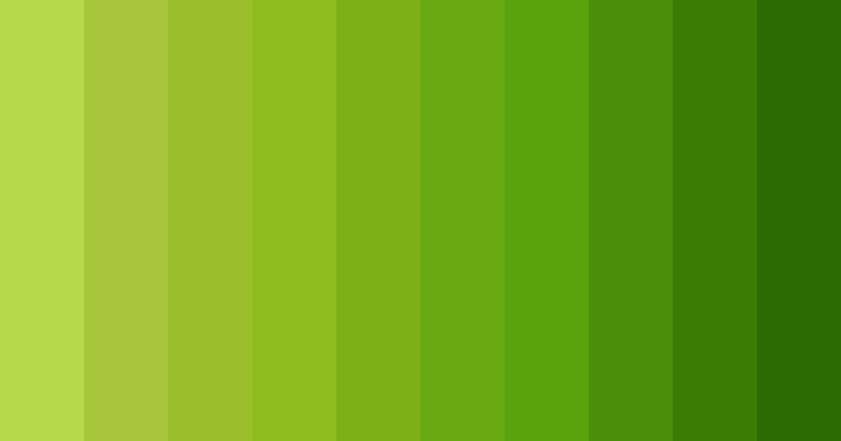 Download lush grove color palette PNG image (landscape)