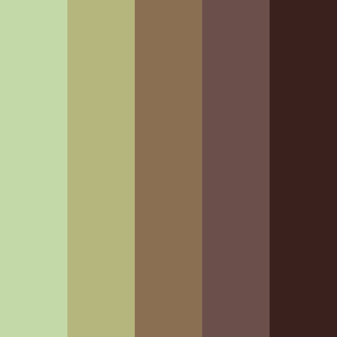 Download forest ember color palette PNG image (square)