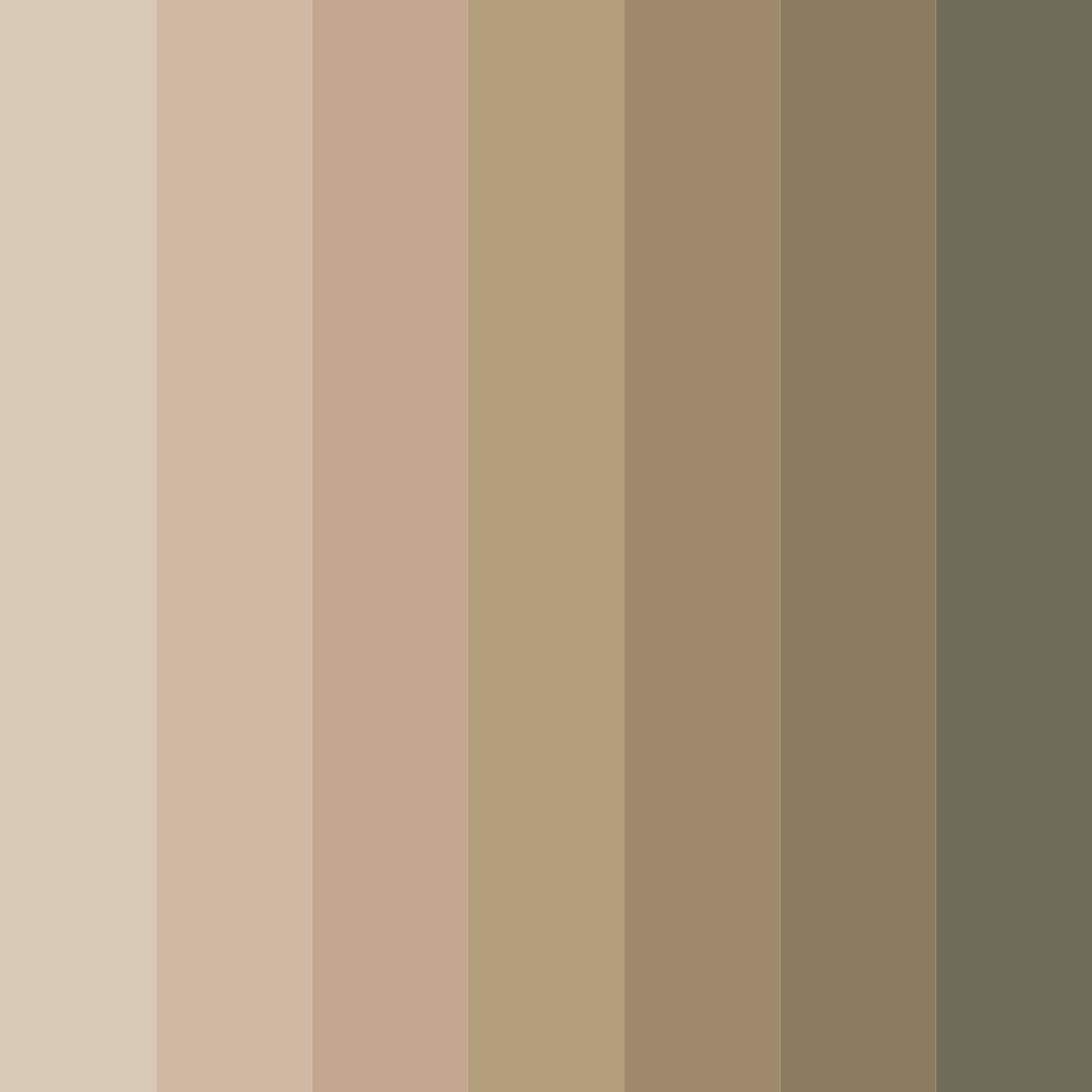 Download muted taupe shades color palette PNG image (square)