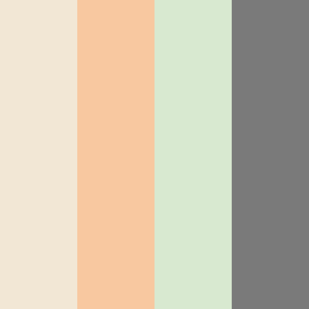 Download whispers of vintage harmony color palette PNG image (square)