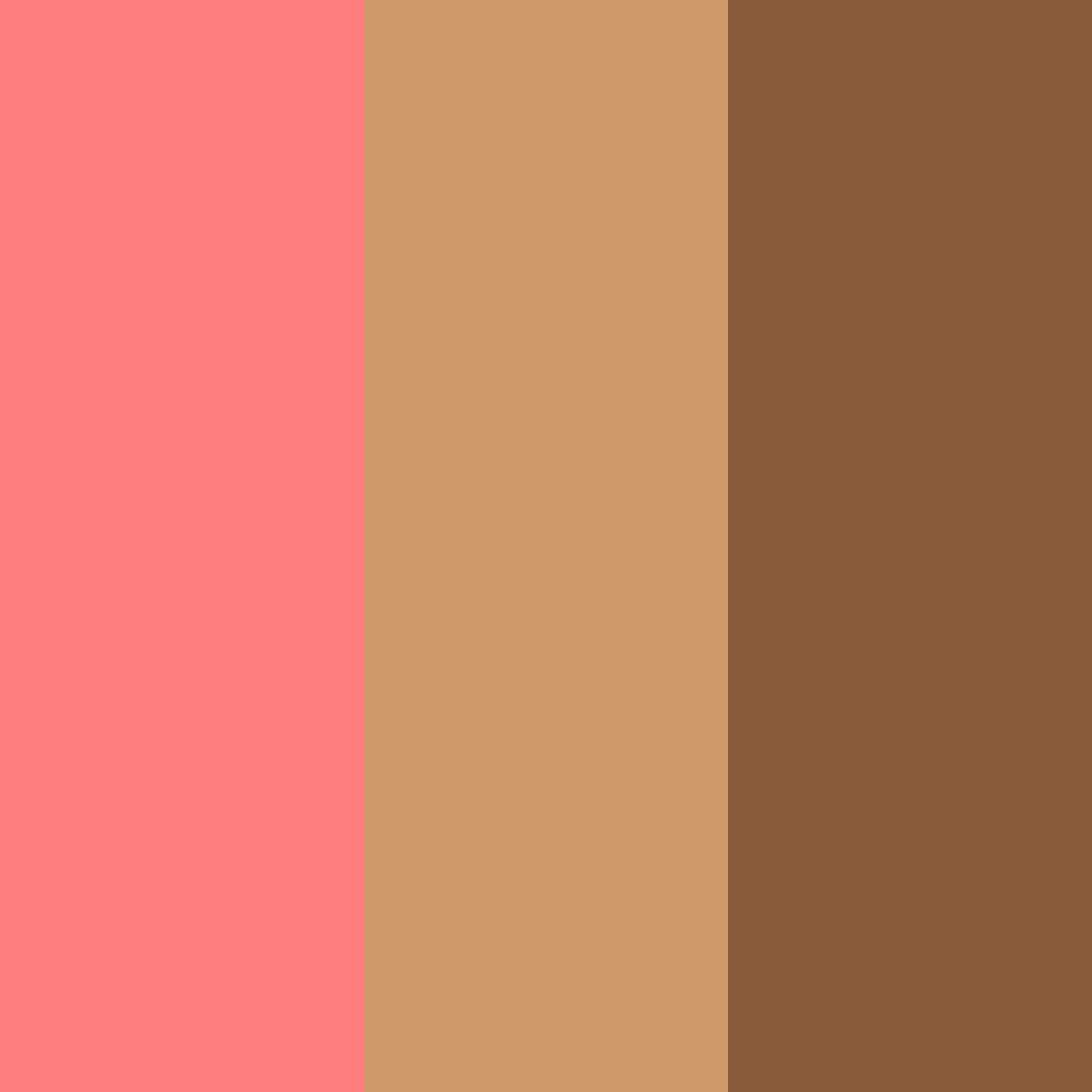 Download redwood harmony color palette PNG image (square)