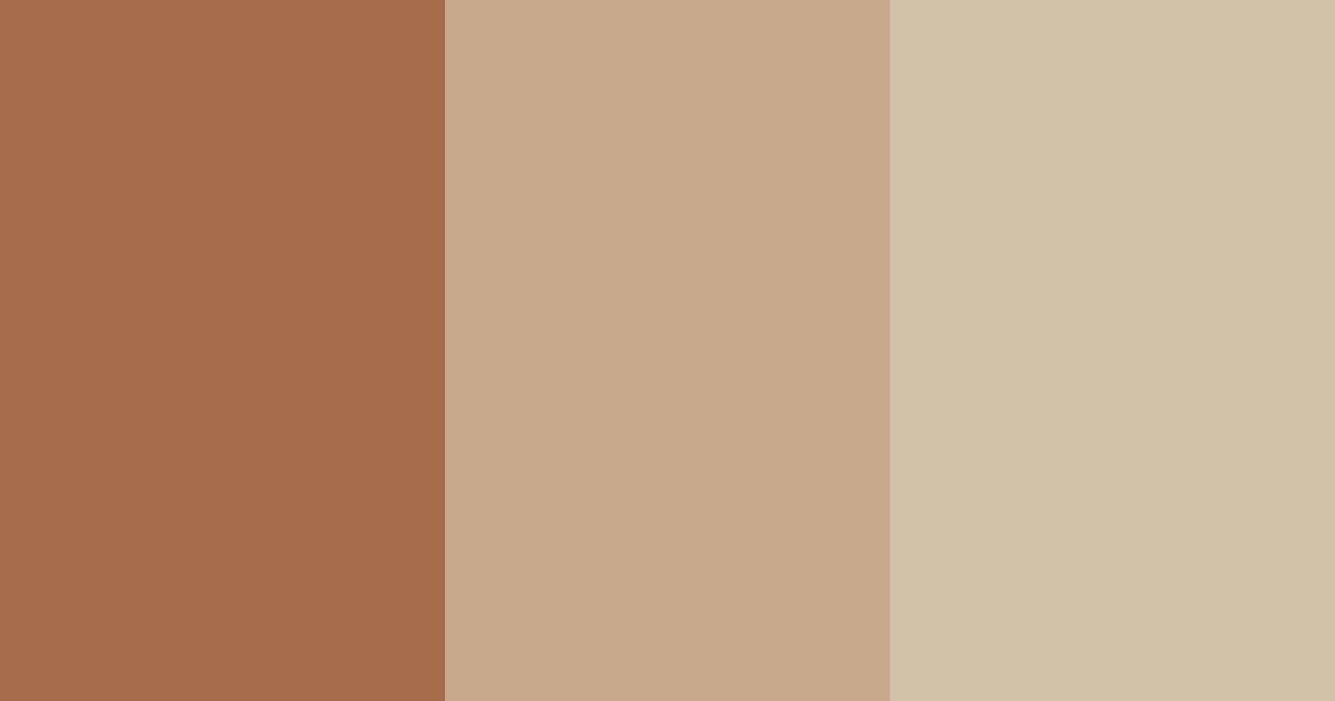 Download bronze elegance color palette PNG image (landscape)