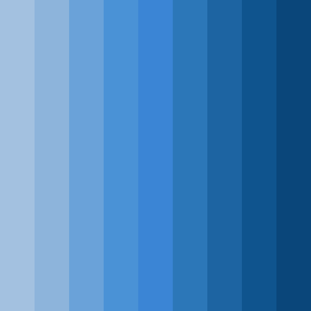 Download serenity skies color palette PNG image (square)