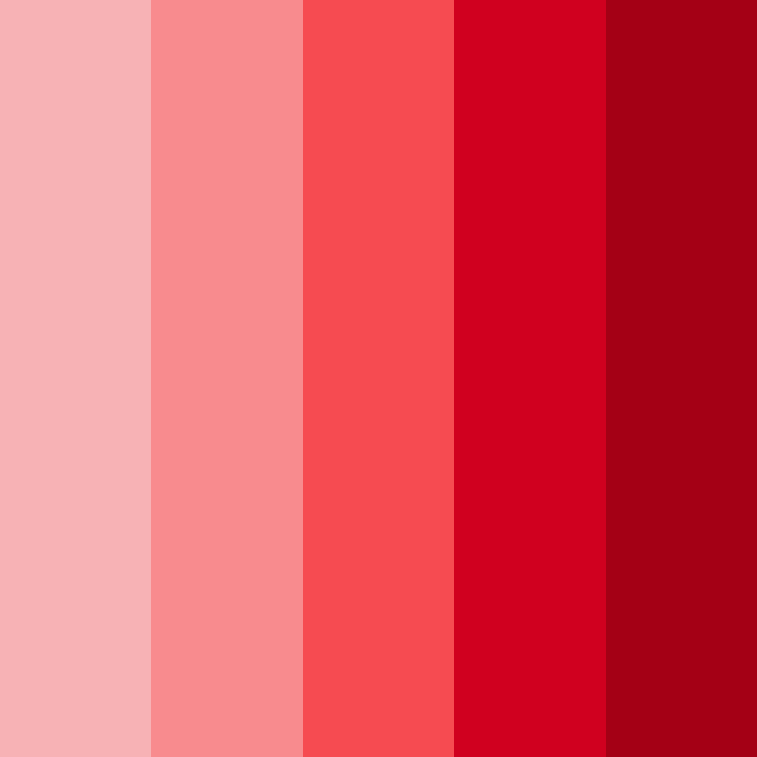 Download crimson serenade color palette PNG image (square)