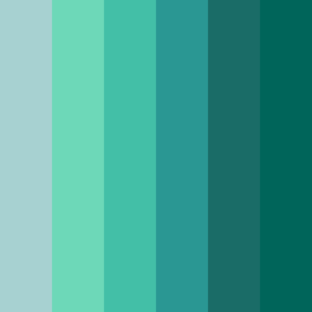 Download tropical harmony color palette PNG image (square)
