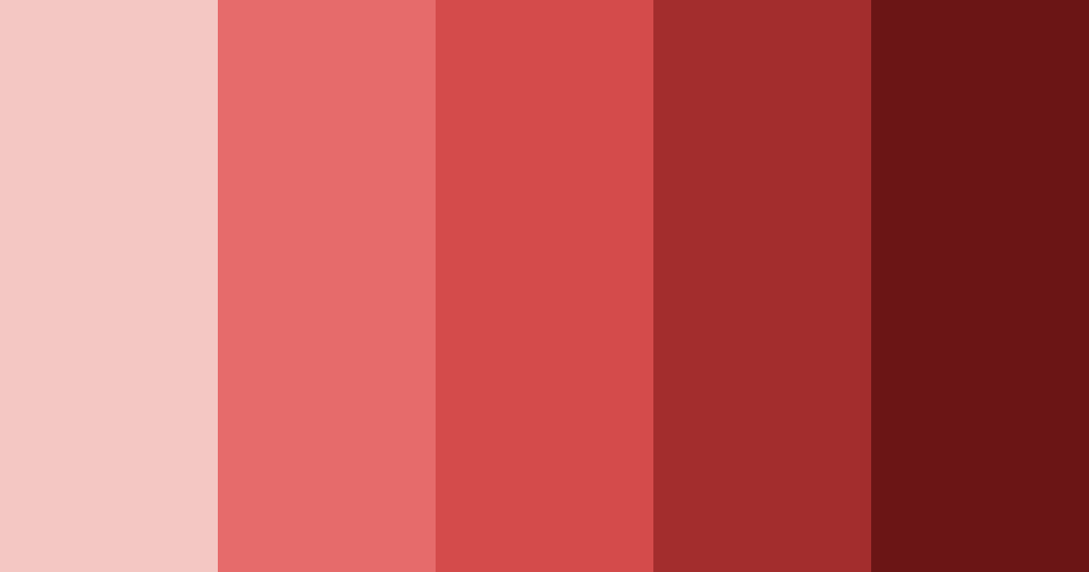 Download crimson elegance color palette PNG image (landscape)