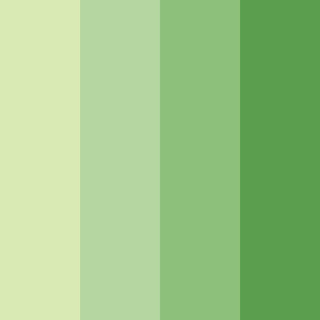 Download spring awakening color palette PNG image (square)