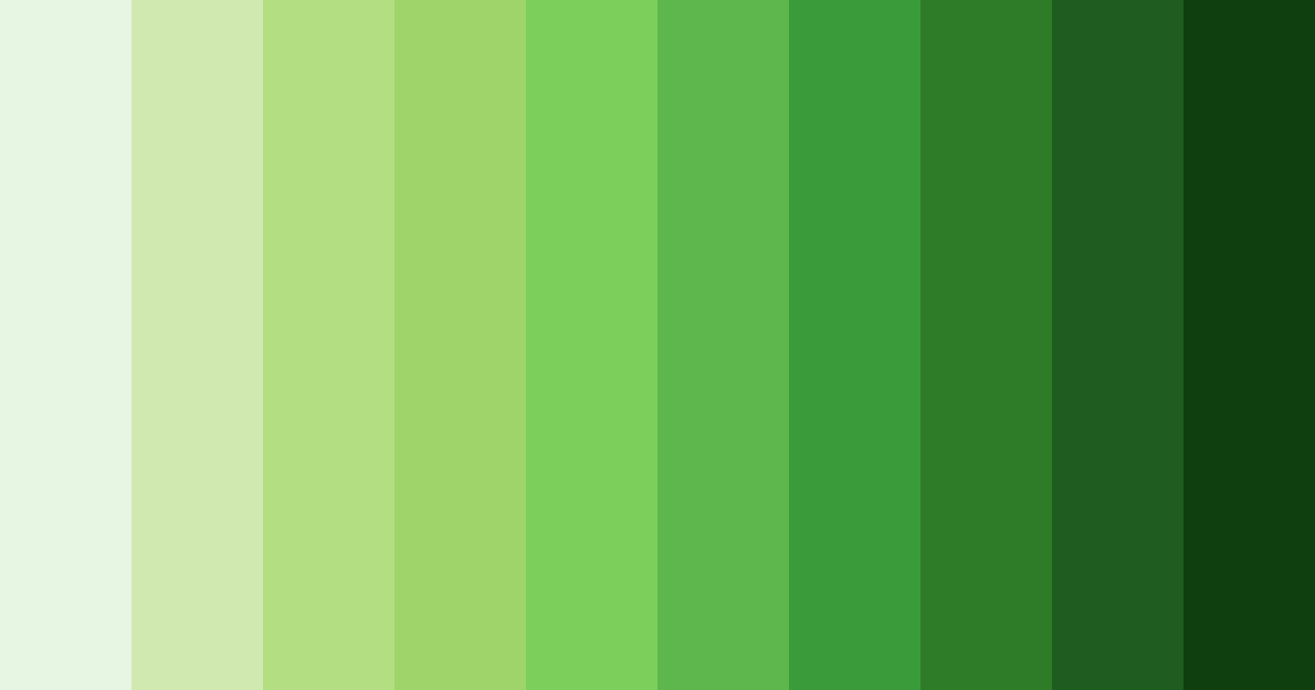 Download emerald essence color palette PNG image (landscape)