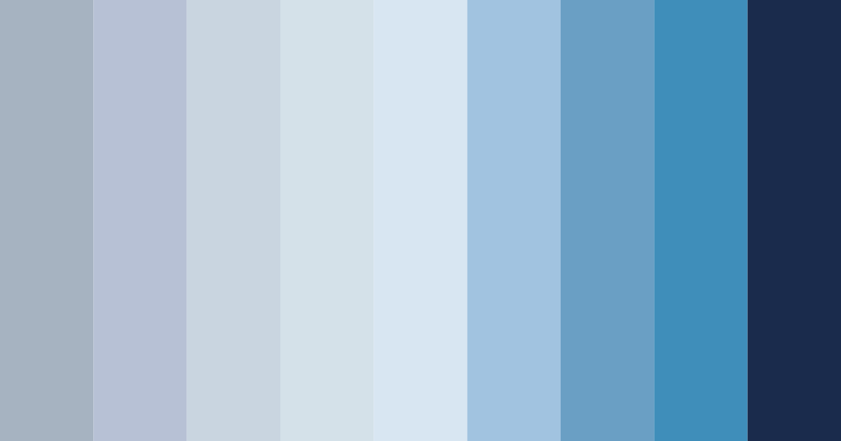 Download oceanic serenity color palette PNG image (landscape)