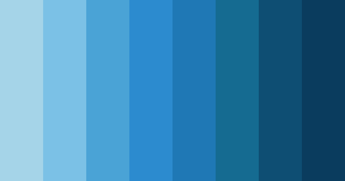 Download oceanic dreams color palette PNG image (landscape)