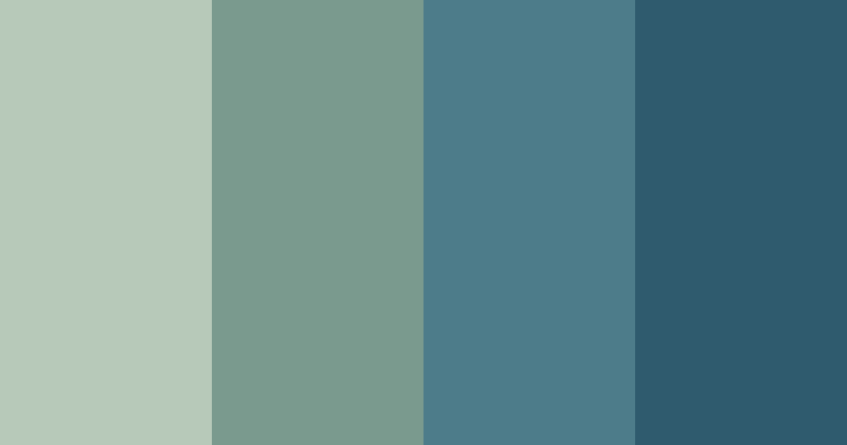 Download whispering forest waters color palette PNG image (landscape)