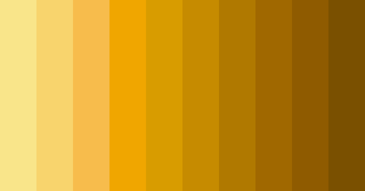 Download sparkling gold color palette PNG image (landscape)