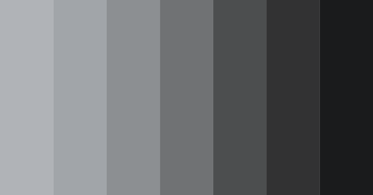 Download shades of shadow color palette PNG image (landscape)