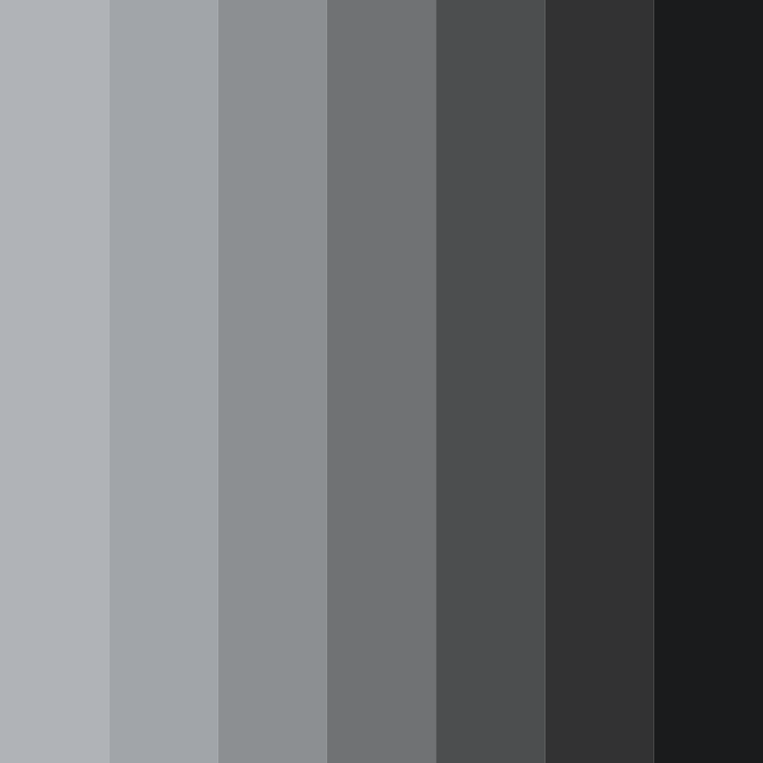 Download shades of shadow color palette PNG image (square)