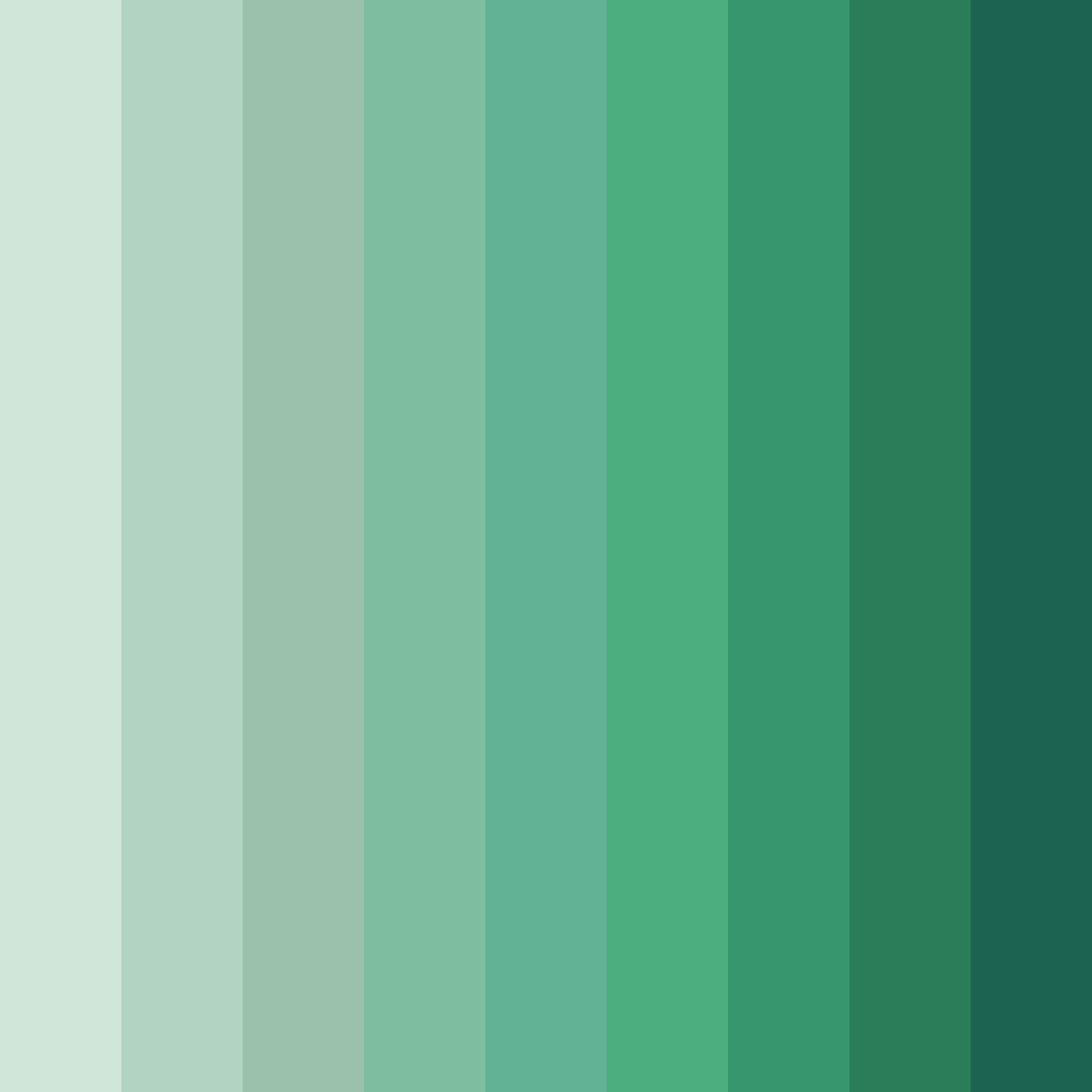 Download whispers of sage color palette PNG image (square)