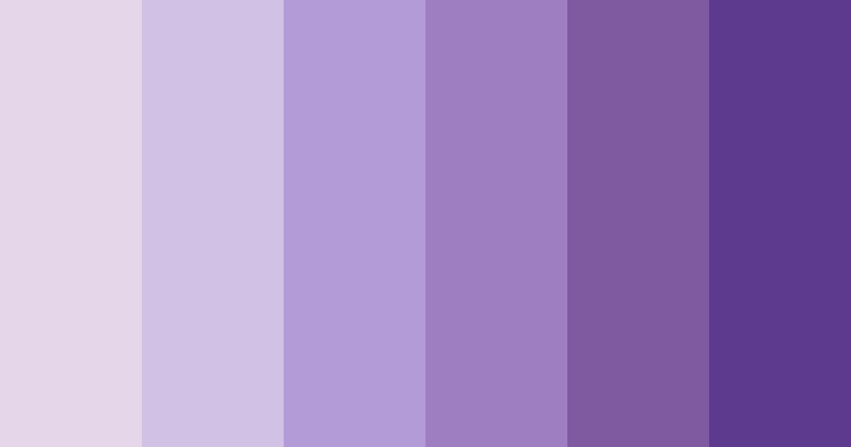 Download pastel purple color palette PNG image (landscape)