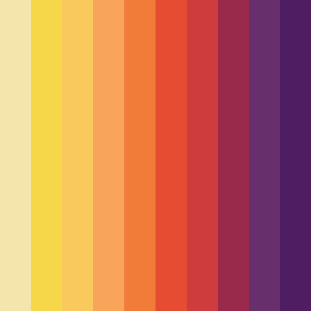 Download autumn harvest delight color palette PNG image (square)