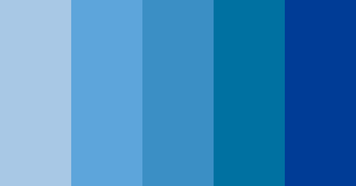 Download deep blue color palette PNG image (landscape)