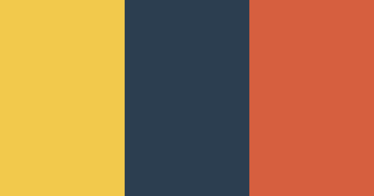 Download modern gold and navy color palette PNG image (landscape)